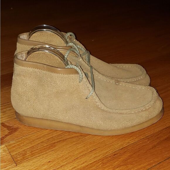 Oak Harbor Suede Leather Desert Boots Chukka Shoes - Picture 1 of 9